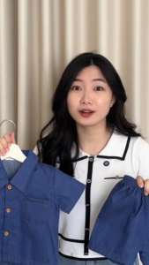 MD - Keola Setelan Fynn Denim Jeans | Setelan Anak Jeans Katun – Kemeja & Celana Denim Keola | Usia 1-6 Tahun | Baju Anak Laki Casual Formal Anak