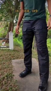 กางเกงยุทธวิธี ผ้าหนา ทรงสวย กางเกงยุทธวิทธีทหารตำรวจ ของ ผ้าหนัง