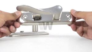 Kunci Pintu Kamar Mandi Model Handle Chrome KCT040 Weldom