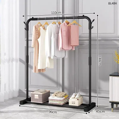 TIANZHENTONGXIU | Mobile Easy-Set Household Clothes Drying Rack
