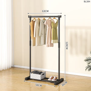 Simple Indoor Outdoor Clothes Rack Mobile