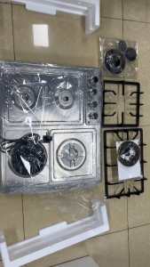 60 cm 3 Gas Burners + 1 Electric Hot Plate Built-in Hob TBH6031CSS (Stainless Steel)