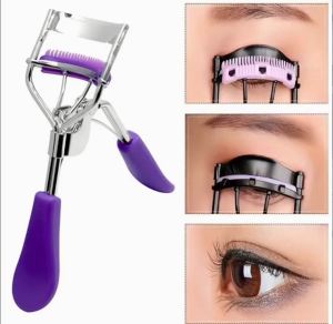 [COD]Penjepit Bulu Mata Sisir Makeup Eyelash Curling Penjepit Bulu Mata Lentik Dengan Sisir Eyelash Curler - 💖Catherine