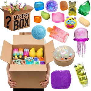 Blind Box Fuzz Ball Ice Cream Steamed Bun Series Toy Simulated Food Fidget Toy Cute Squeeze Foot Toy Antistress Stress-Relief
