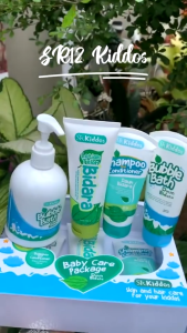 Kiddos Shampoo & Conditioner SR12 Merawat Pertumbuhan Rambut Bayi Dan Membersihkan Rambut Anak