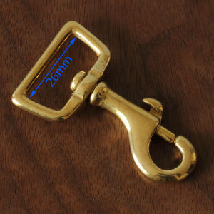 Dây Đeo Chìa Khóa Bằng Đồng Nguyên Chất Thủ Công Móc Treo Hình Đuôi Vuông Cho Đồ Da Phụ Kiện Khóa Móc Treo Móc Khóa