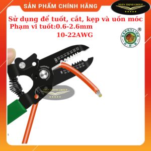 [CHÍNH HÃNG] Kìm Tuốt Dây Điện Đa Năng Berrylion Cao Cấp Chính Hãng 06-26mm-Tay Cầm Chống Trơn Trượt - Sử Dụng Nhiều Mục Đích