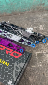 DYNO PRO CNC Swing Arm +2 PRO 1 For Sniper 150 / Sniper 155 Malaysian Concept ORIG