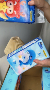 【4 Packs】LamPure Hanging Tissue Paper 320 Sheets/Pack | 2-Ply 170x125mm | Fluorescent-Free Skin-Friendly | Restaurant Bathroom Dorm Use | No-Drilling Hanging Tissue