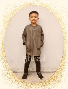Kurta MADIAN KIDS brand IJTIHAD bahan Toyobo Fodu HQ