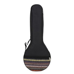 IRIN | Túi Đựng Đàn Banjo Họa Tiết Dân Tộc BZ-03 Có Dây Đeo Vai Có Thể Điều Chỉnh Balo Đựng Đàn Banjo Bằng Vải Túi Đựng Nhạc Cụ