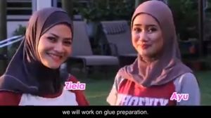 UMI Durolite 125g Wallpaper Adhesive Glue Gum Powder Dinding With Scraper Board Knife Set