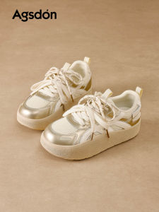 Agsdon | Retro Breathable Thick Sole Height-Increasing Womens Training Shoes