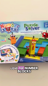 [อายุ 3+] เกมปริศนานัมเบอร์บล็อก (Numberblocks : Solve the Puzzle Game) [Hand2Mind]