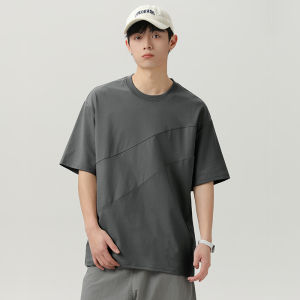 Wood soon | Summer Mens Quick Drying Cool Sense Round Neck T-Shirt