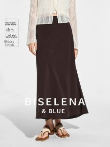 BEIQIANI | Bohemian Style Summer Office Texture Stretch Pencil Skirt