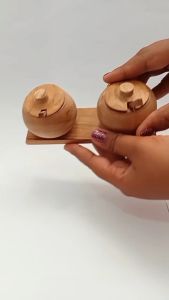 SET TEMPAT SAMBEL KAYU MINI