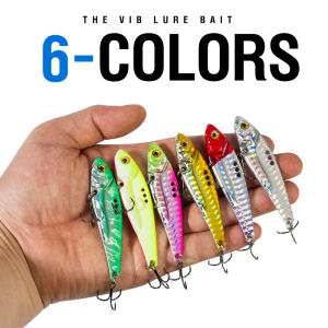Fishing Bait 7g/10g/14g/17g/20g Vibrating Metal Spoon Lure 3D Eyes Spinner Balancer VIB Bionic Bait Sinking Jig Full Swimming