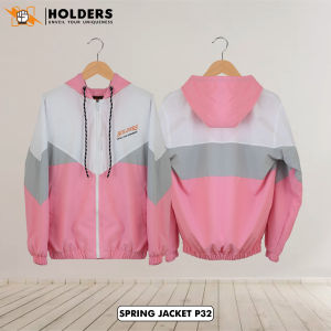 HOLDERS Jaket Sport Running Olahraga Parasut Hoodie Windbreaker Casual Vintage Keren