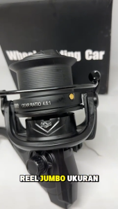 RAMAI PANCING REEL 9000-12000 ONE WAY 18+1BB JUMBO SPOOL BESI BONUS SOFTLURE