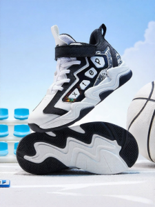 XTEP | Shock Absorption Slip-Resistant Kids Basketball Shoes