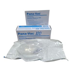 Closed System Suction Reservoir Kit With Silicone Flat Drain & Tubing