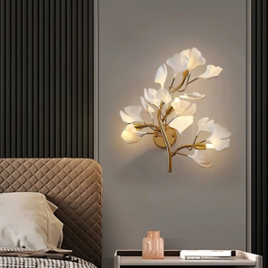 Living Room Decorative Lamp LED Nordic Creative Light Luxury Wall Lamp Modern Bedroom Bedside Light