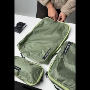 EAGLE CREEK PACK-IT ISOLATE CUBE SET XS/S/M - กระเป๋าจัดระเบียบเสื้อผ้า ในกระเป๋าเดินทาง กระเป๋าอเนกประสงค์ น้ำหนักเบา ชุด 3 ชิ้น