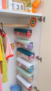 Hộp Đựng Tất Vớ Hộp Đựng Đồ Lót - Khay Nhựa Để Phụ Kiện Đồ Trang Sức Treo Tủ Gọn Gàng Ngăn Kéo Thông Minh