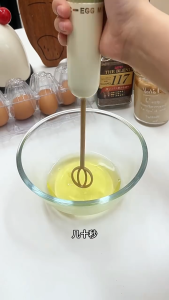 Electric Egg Beater Hand Mixer Whisk Battery Operated 3 Speed Handheld Mini Kitchen Quiet Milk Frother Pengadun