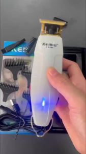 Kemei | Kemei Hair Clipper for Men Cordless Beard Trimmer Hair Trimmers Set Shaver Hair Cutting Machine Clippers for Barber KM-1931
