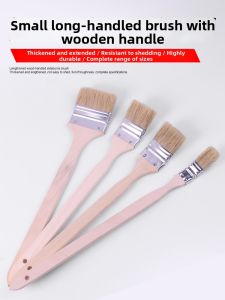 GONGFUMEN | Bendable Long Handle Pig Bristle Brush