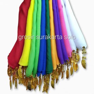 Selendang tari ronce / sampor anak  / sampur Ronce anak