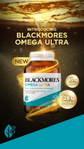 Blackmores Omega Ultra Fish Oil (60s) - 4X Omega-3 Strength for Overall Health