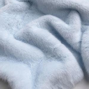 2027 new artificial fur fabric made of 100% polyester soft thick high-density washable non fading non elastic sewing fabri