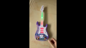 K-Pop Demon Hunter Musical Toy Guitar Toy Play Set w/ Themed Song Edition Light Sound