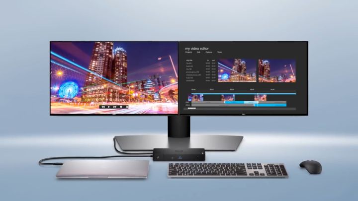 Dock Dell WD19DC, WD19DCS – Dell Performance Dock WD19DC Docking Station – Hỗ trợ xuất 2 màn 4k 60Hz Cho Dell 7560, 7570, 7760, 7770