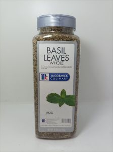 McCormick BASIL LEAVES WHOLE 180g