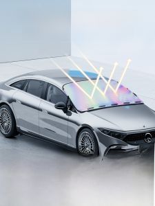 HELLOLEIBOO | Sun Protection Car Sunshade for Windshield Outdoor Installation