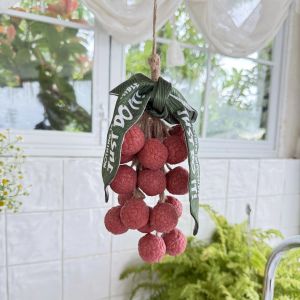 Changan Lychee Soap Handmade Aromatherapy Essential Oil Soap Realistic Soap Souvenir Face Wash Long Lasting Fragrance