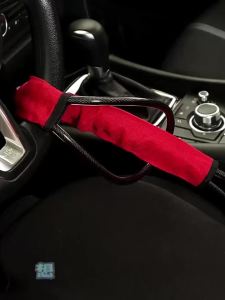 New Universal Car Steering Wheel Lock Seat Belt Anti-theft Lock With 2 Keys Anti-theft Device Easy Installation Fits Most Cars