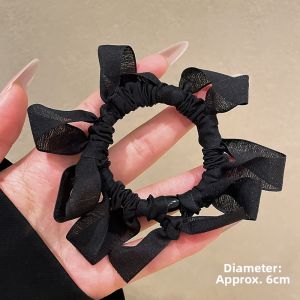 Bowknot Folded Elastic Hair Band