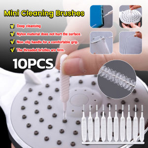 Jozoo 10Pcs Anti-clogging Mini Hole Cleaning Brushes Shower Head Cleaning Cell Phone Hole Cleaning Tools