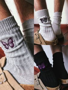 TREETALLIFE Art Student Mens And Womens Mid-Calf Socks Black White Cotton Polyester Blend Moisture Wicking Long Socks