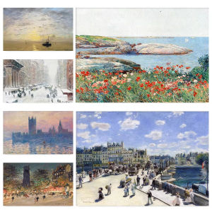 Paris Seine Sunset Jigsaw Puzzle 500/1000/1200/2000PCS Romantic Scene Focus Activity Leisure Time Gift