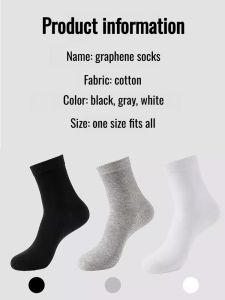 Moistureabsorbent antiodor antibacterial wormwood cotton socks Winter Solid Color