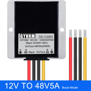 DC-DC Booster 12V to 48V Step Up Converter 24V to 48V 1A 2A 3A 5A 6A  Boost Converter 12V(9-30V) to 48V Step Up DC  Boost Module