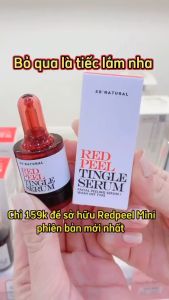 Peel Da Mặt Sinh Học Red Peel Tingle Serum 10ml Hàn Quốc tái tạo phục hồi da hồng hào căng bóng