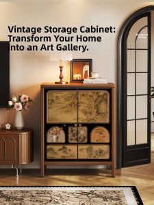 MEISD | Vintage Aesthetic Drawers for Living Room Storage