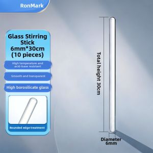 WEVOLA | Transparent Chemistry Lab Glass Stirring Rod